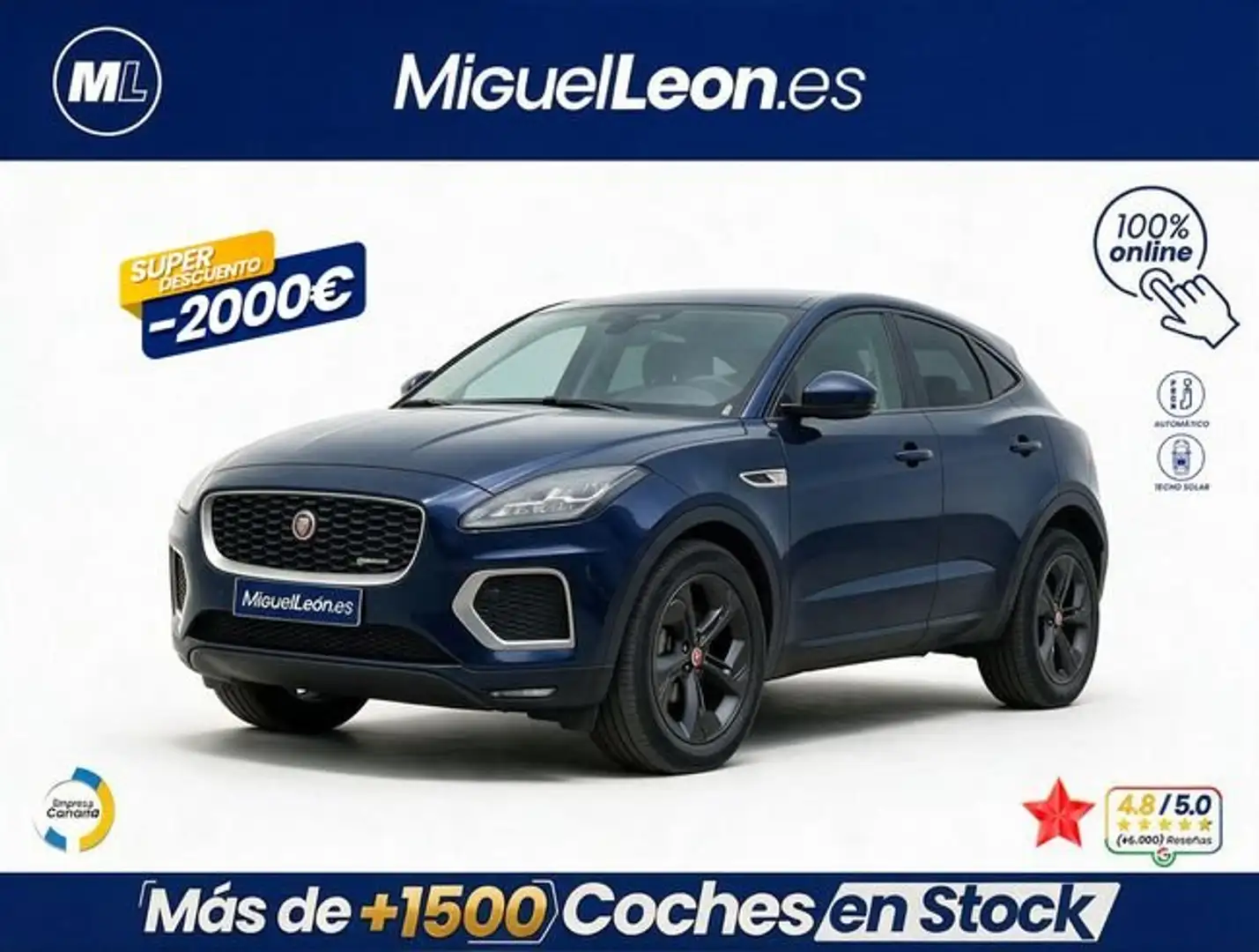 2023 Jaguar E-Pace, 54 875 km, Španielsko — foto 1