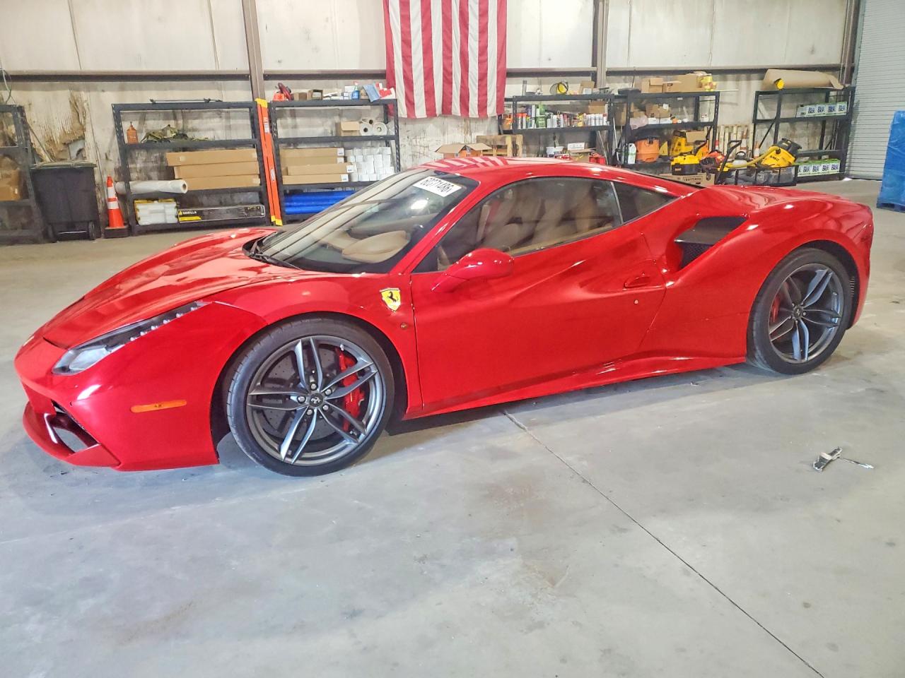 2016 Ferrari 488 GTB, červená, 41 181 km, dovoz USA — foto 1