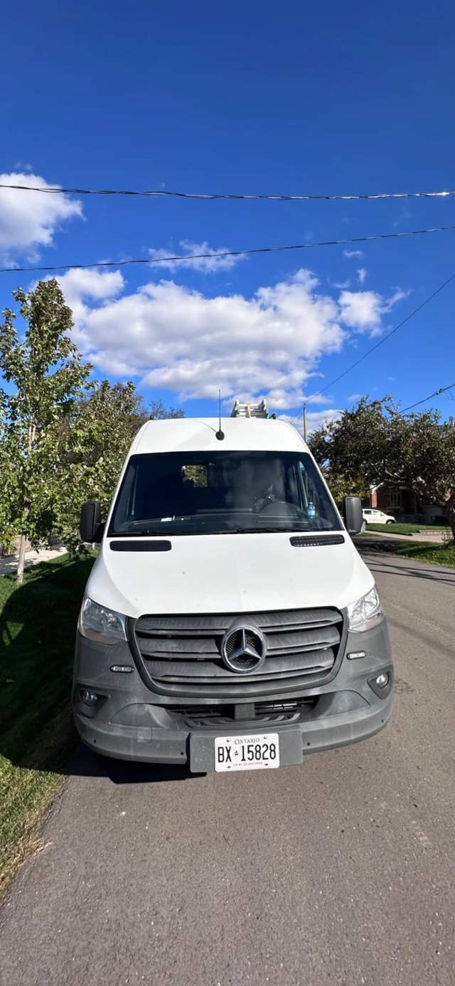 2019 Mercedes-Benz Sprinter Van, biela, 120 000 km, dovoz Kanada — foto 1