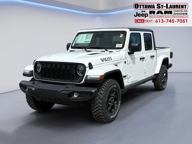 2026 Jeep Gladiator Willys | WILLYS, biela, 1 km, dovoz Kanada — foto 2 z 5