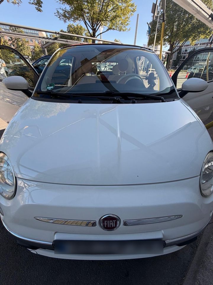 Fiat 500C 1.2 Cabrio | 69 PS | TÜV bis 2028 | Gepflegt, Německo — foto 1 | AMECAR Fiat 500C 1.2 Cabrio | 69 PS | TÜV bis 2028 | Gepflegt, Německo — foto 1