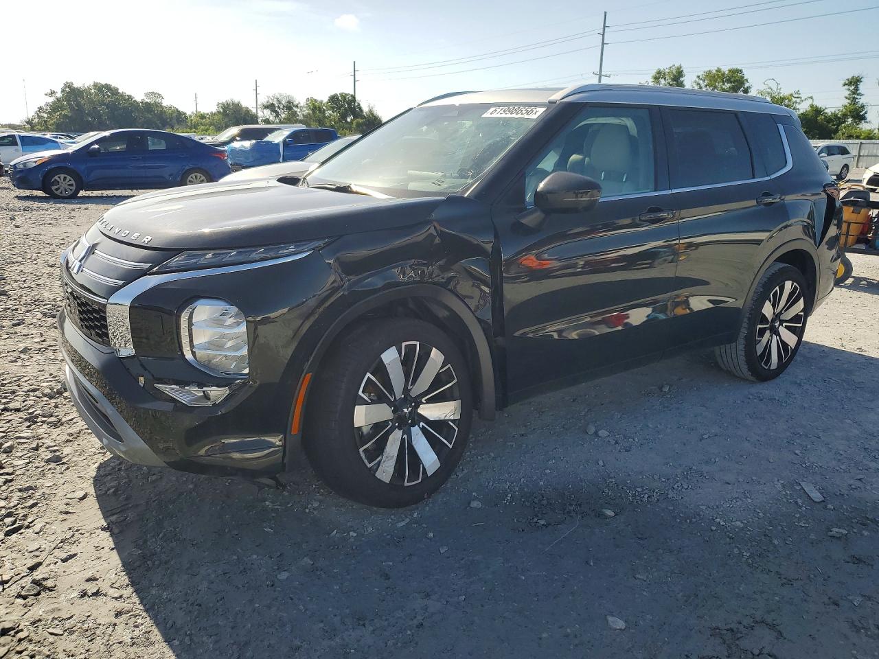 2025 Mitsubishi OUTLANDER SEL, čierna, 4 606 km, dovoz USA — foto 1