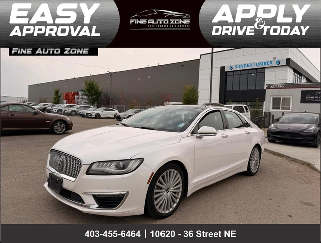 2017 Lincoln Mkz AWD : Fully Loaded, biela, 122 272 km, dovoz Kanada — foto 1
