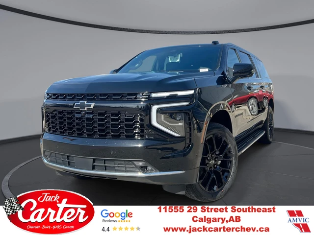 2026 Chevrolet Suburban LT, čierna, 1 km, dovoz Kanada — foto 1