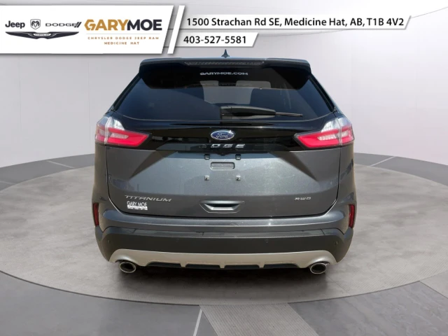 2024 Ford Edge Titanium AWD, sivá, 77 267 km, dovoz Kanada — foto 4 z 5