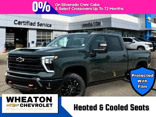 2026 Chevrolet Silverado 3500 HD LTZ Leather|Heated & Cooled Seats|Sunroof, sivá, 2 km, dovoz Kanada — foto 1