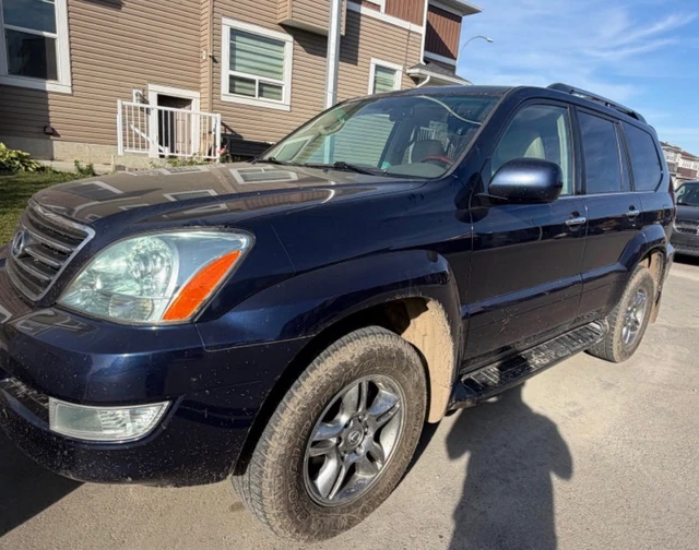 2009 Lexus GX470 premium, modrá, 198 000 km, dovoz Kanada — foto 2 z 5