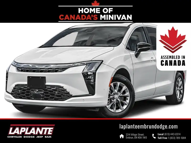 2027 Chrysler Pacifica Select, biela, 0 km, dovoz Kanada — foto 1
