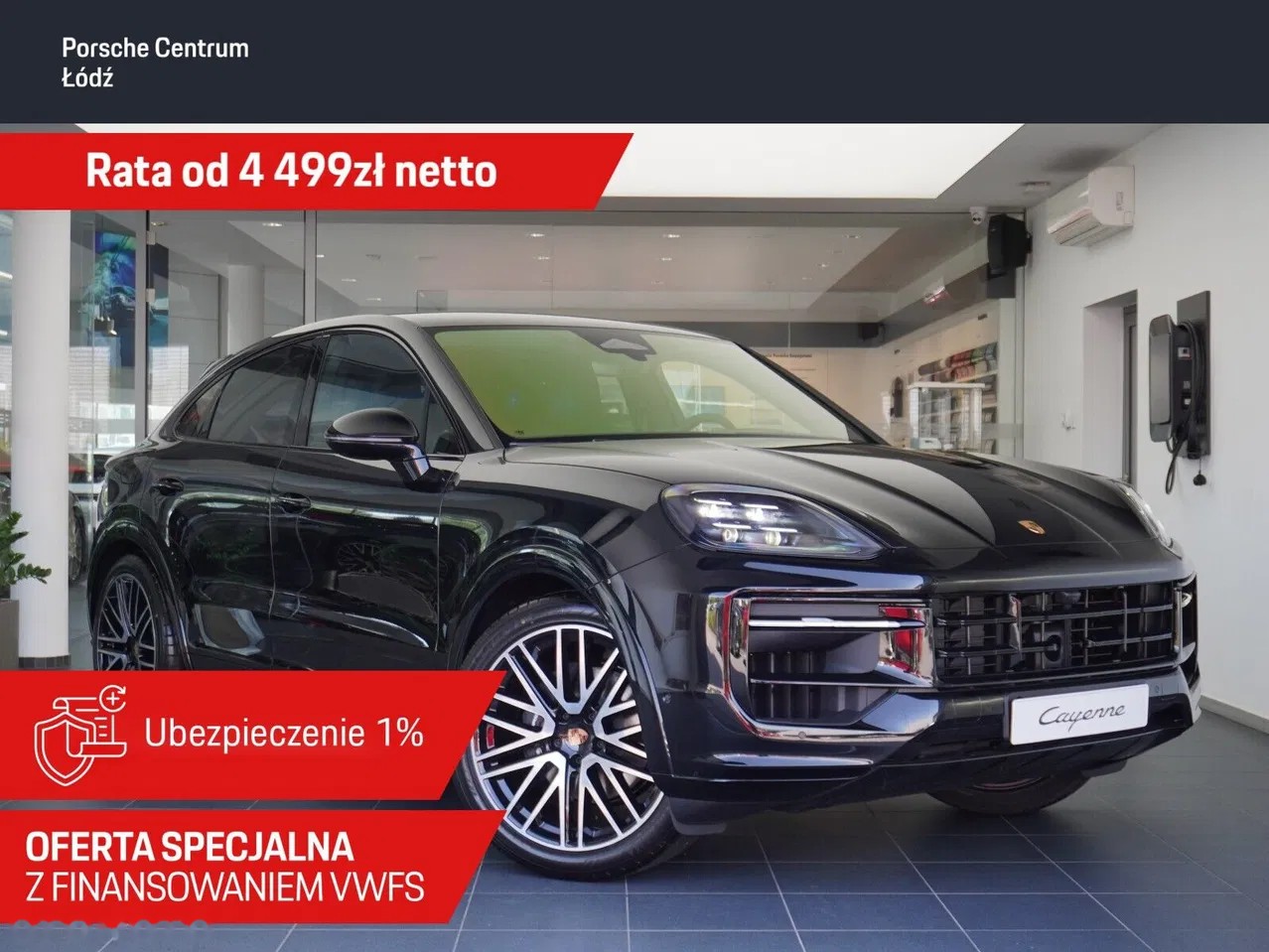 2026 Porsche Cayenne, čierna, 5 km, Poľsko — foto 1