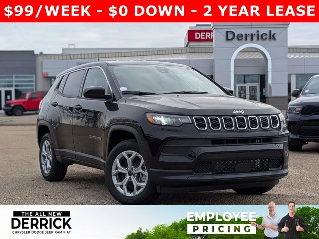 2026 Jeep Compass Sport, čierna, 15 km, dovoz Kanada — foto 1