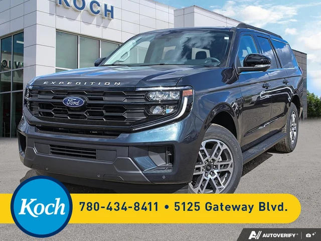 2026 Ford Expedition Active Max, modrá, 7 km, dovoz Kanada — foto 1