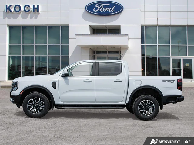 2026 Ford Ranger LARIAT, biela, 47 km, dovoz Kanada — foto 3 z 19