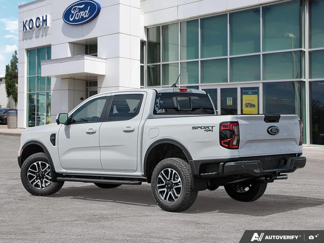 2026 Ford Ranger LARIAT, biela, 47 km, dovoz Kanada — foto 4 z 19