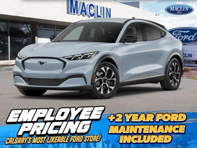2026 Ford Mustang Mach-E Select | 100A: TECHNOLOGY PACKAGE | FAST CHARGING ADAPTER, sivá, 5 km, dovoz Kanada — foto 1