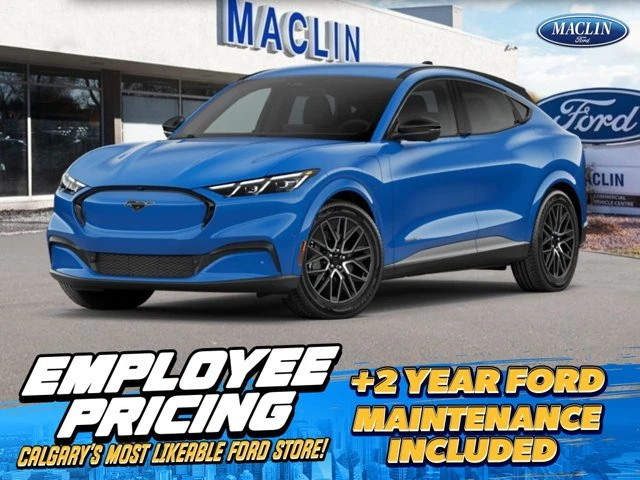 2026 Ford Mustang Mach-E Premium | 300A: TECHNOLOGY PACKAGE | 360 CAMERA, modrá, 5 km, dovoz Kanada — foto 1