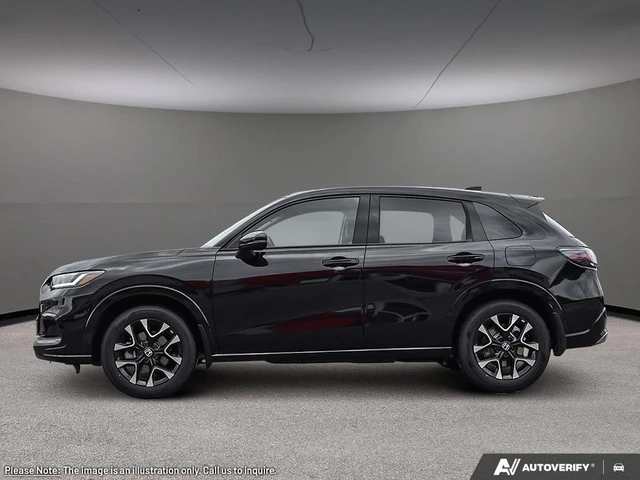 2027 Honda Hrv EX-L, čierna, 7 km, dovoz Kanada — foto 3 z 19