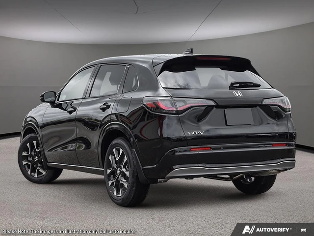 2027 Honda Hrv EX-L, čierna, 7 km, dovoz Kanada — foto 4 z 19