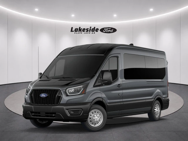 2027 Ford Transit VanWagon Passenger XL, sivá, dovoz Kanada — foto 1