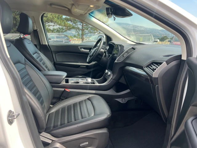 2023 Ford Edge SEL AWD, biela, 71 297 km, dovoz Kanada — foto 14 z 20