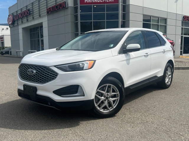 2023 Ford Edge SEL AWD, biela, 71 297 km, dovoz Kanada — foto 2 z 20
