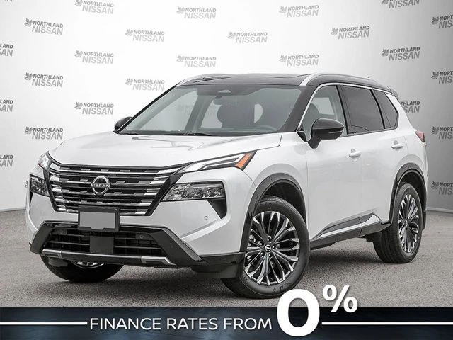 2026 Nissan Rogue Platinum, biela, 10 km, dovoz Kanada — foto 1