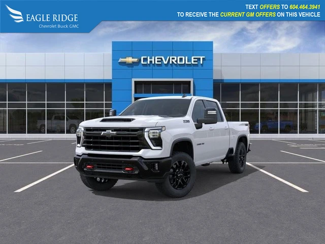 2026 Chevrolet Silverado 3500 HD LT, biela, 3 480 km, dovoz Kanada — foto 1