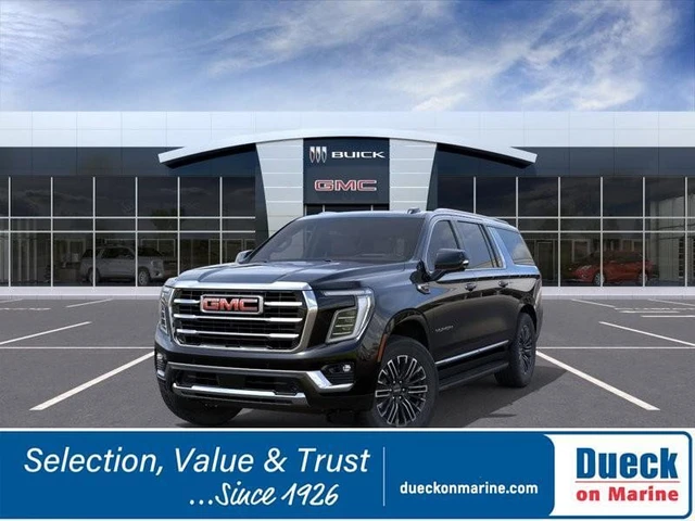 2026 GMC Yukon XL Elevation, čierna, 3 km, dovoz Kanada — foto 1