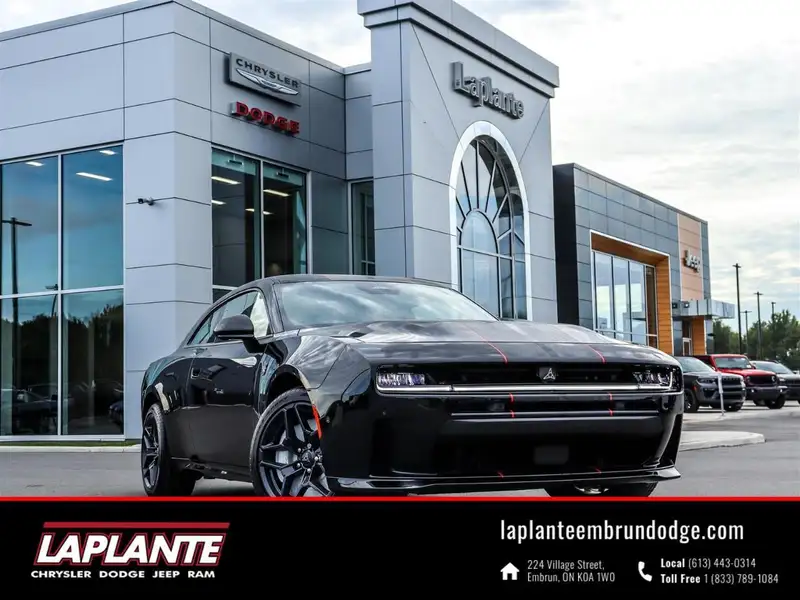 2027 Dodge Charger Scat Pack, čierna, 93 km, dovoz Kanada — foto 1