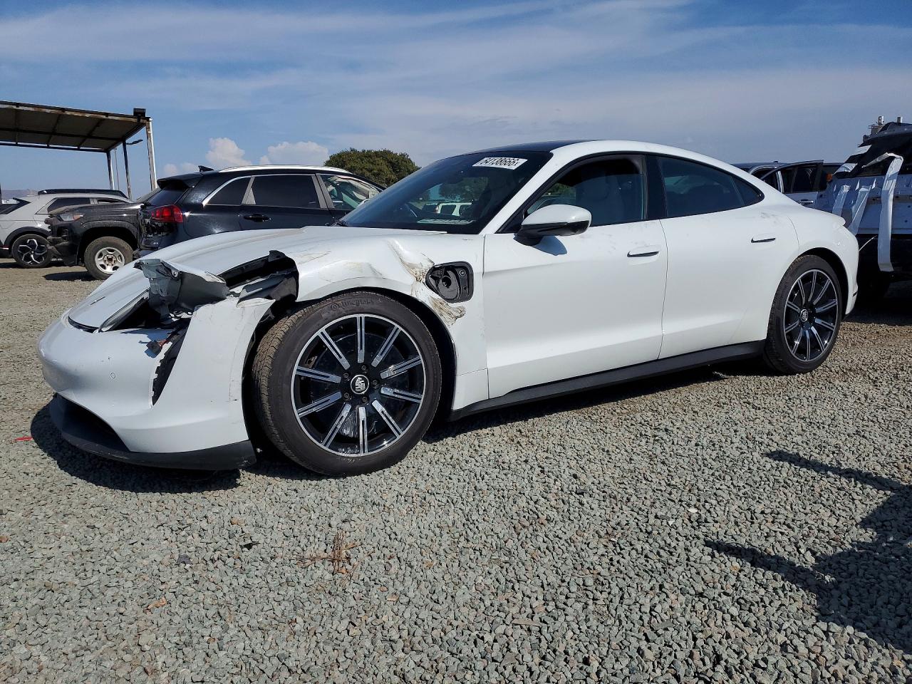 2021 Porsche TAYCAN, biela, 41 788 km, dovoz USA — foto 1
