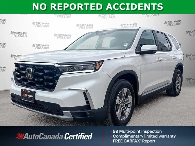 2025 Honda Pilot EX-L, biela, 85 km, dovoz Kanada — foto 1