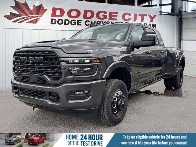 2027 RAM 3500 Limited, čierna, 16 km, dovoz Kanada — foto 1