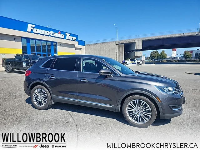 2017 Lincoln Mkx Reserve, sivá, 78 650 km, dovoz Kanada — foto 5 z 5
