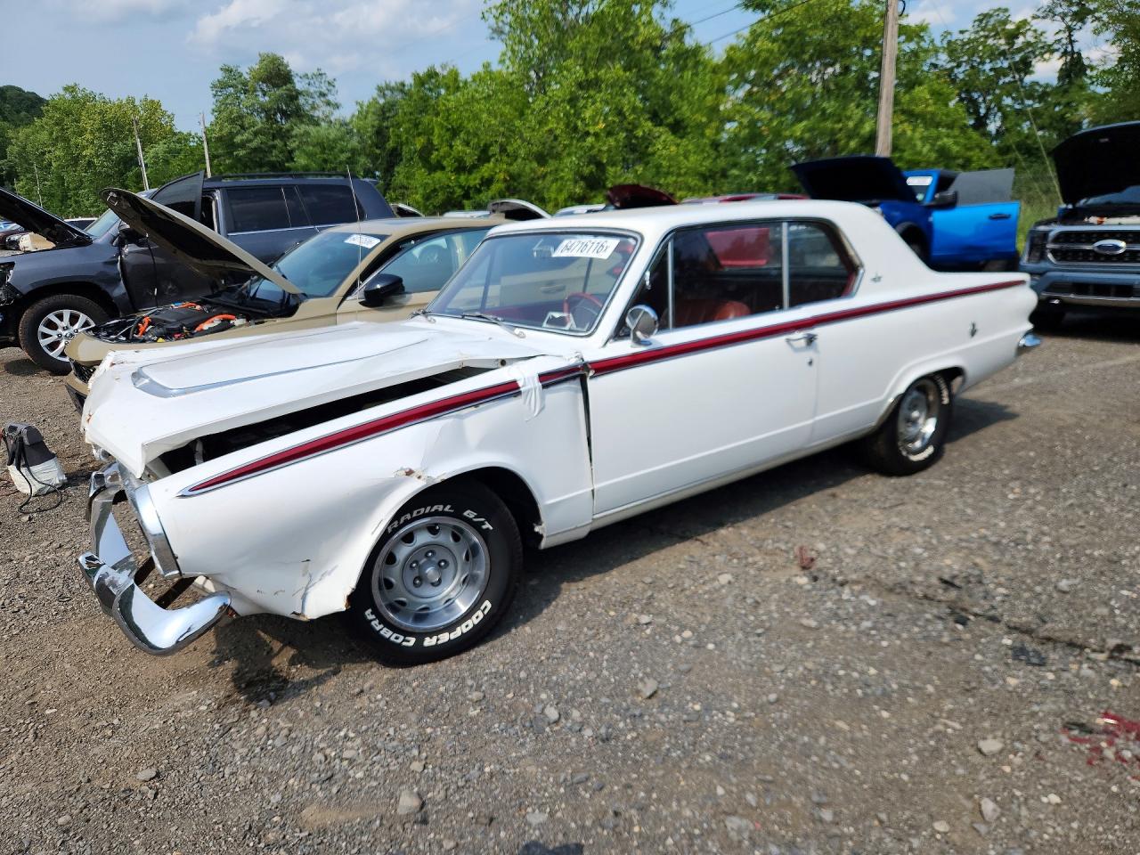 1964 Dodge DART, biela, 31 097 km, dovoz USA — foto 1 1964 Dodge DART, biela, 31 097 km, dovoz USA — foto 1