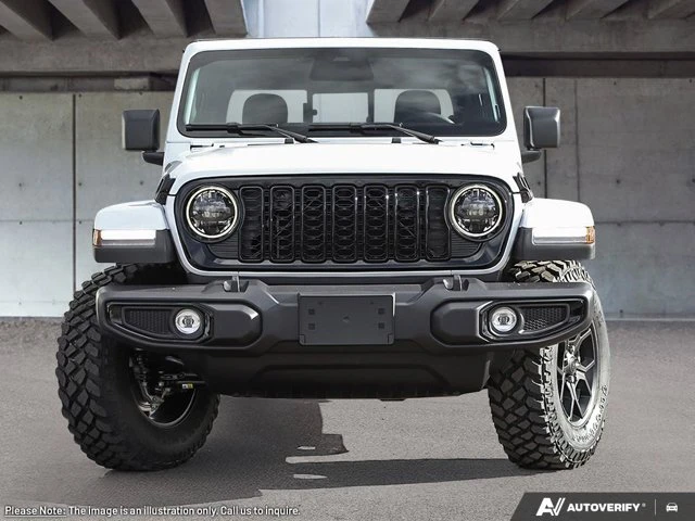 2026 Jeep Gladiator Willys, biela, dovoz Kanada — foto 2 z 12