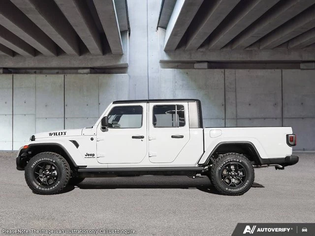 2026 Jeep Gladiator Willys, biela, dovoz Kanada — foto 4 z 12