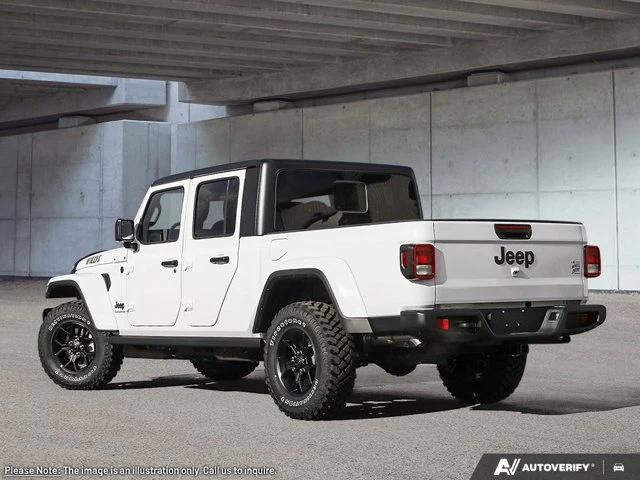 2026 Jeep Gladiator Willys, biela, dovoz Kanada — foto 5 z 12
