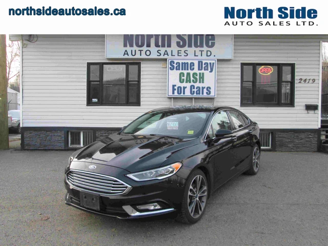 2018 Ford Fusion Titanium, čierna, 136 411 km, dovoz Kanada — foto 1 z 15 2018 Ford Fusion Titanium, čierna, 136 411 km, dovoz Kanada — foto 1 z 15