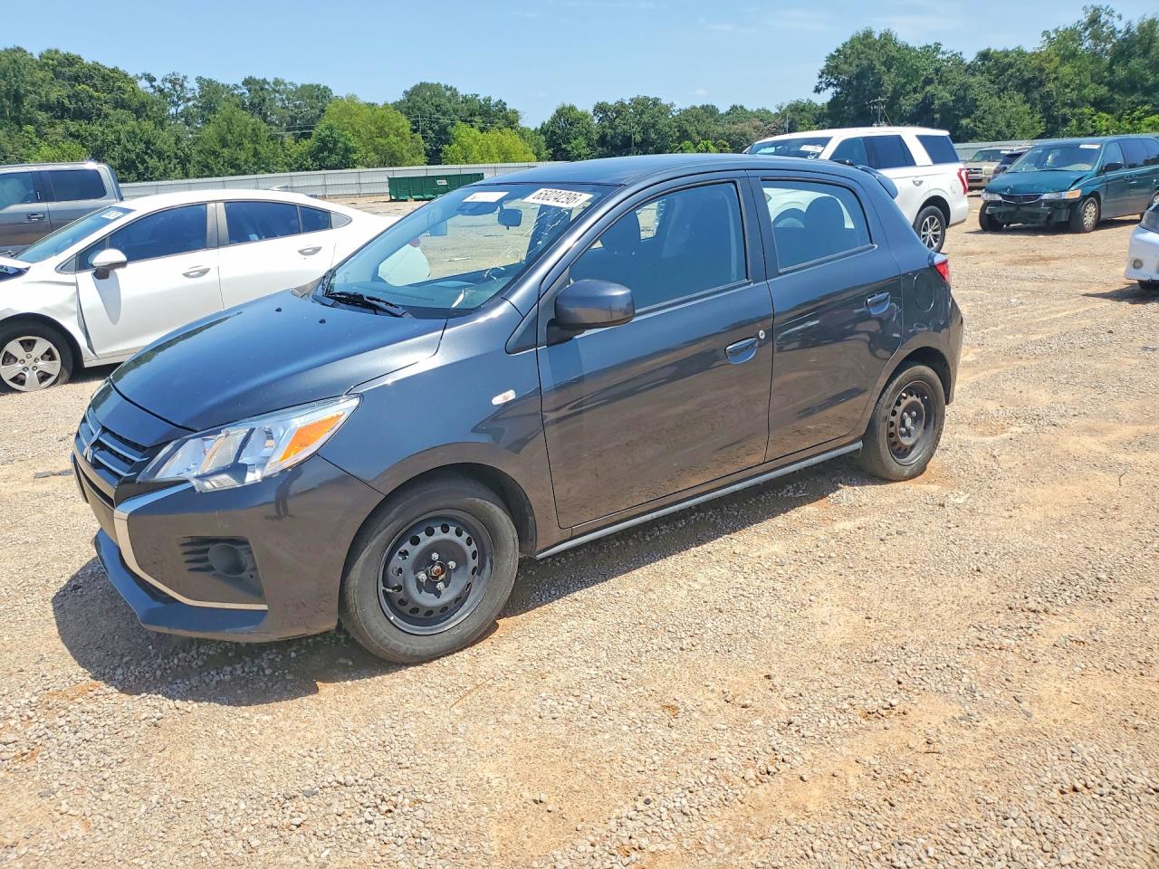 2024 Mitsubishi MIRAGE ES, sivá, 88 061 km, dovoz USA — foto 1