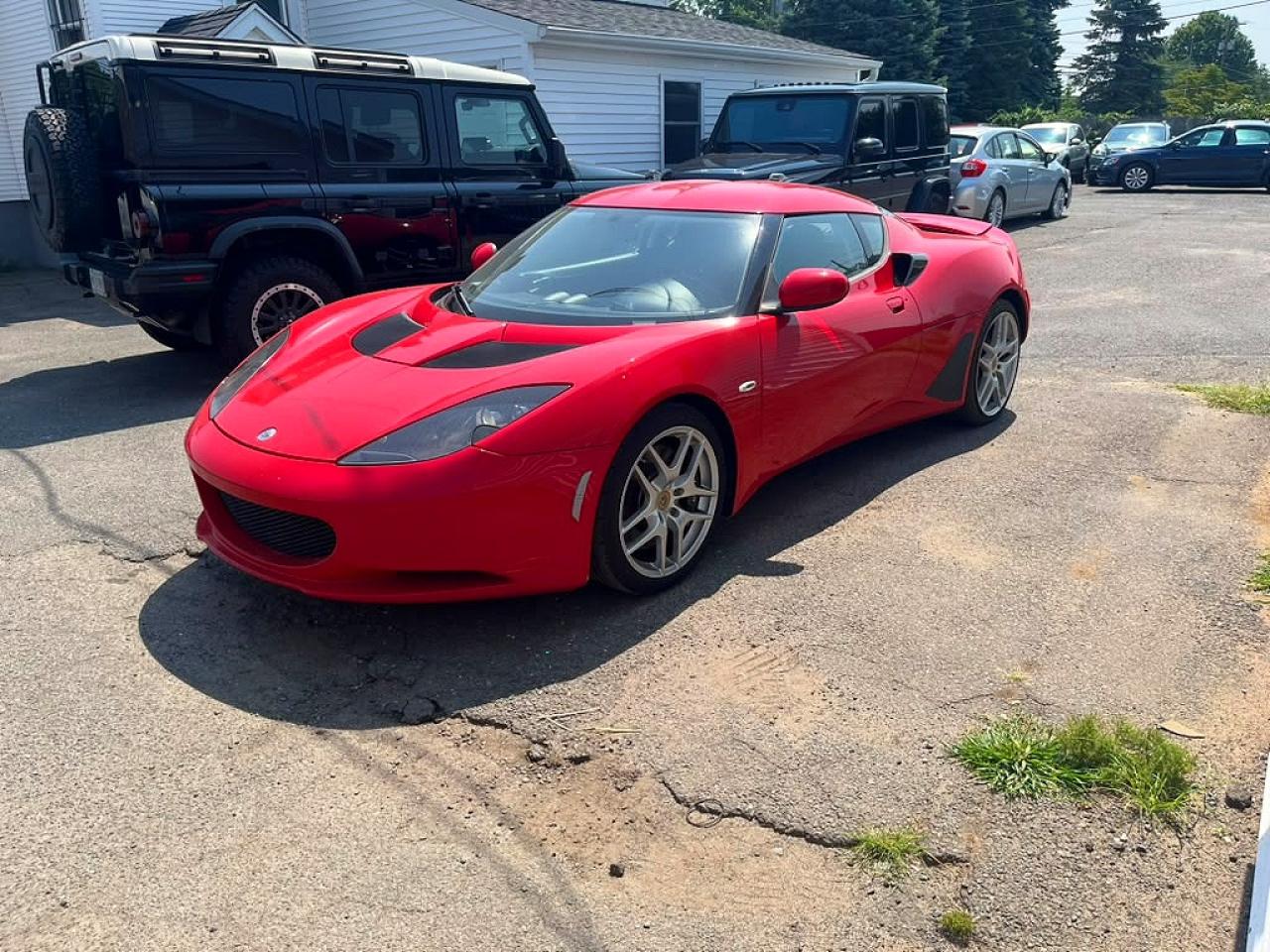 2011 Lotus EVORA, červená, 49 220 km, dovoz USA — foto 1