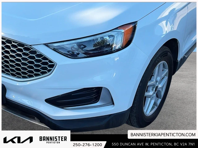 2023 Ford Edge SEL AWD, biela, 73 820 km, dovoz Kanada — foto 11 z 20