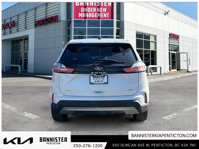 2023 Ford Edge SEL AWD, biela, 73 820 km, dovoz Kanada — foto 3 z 20