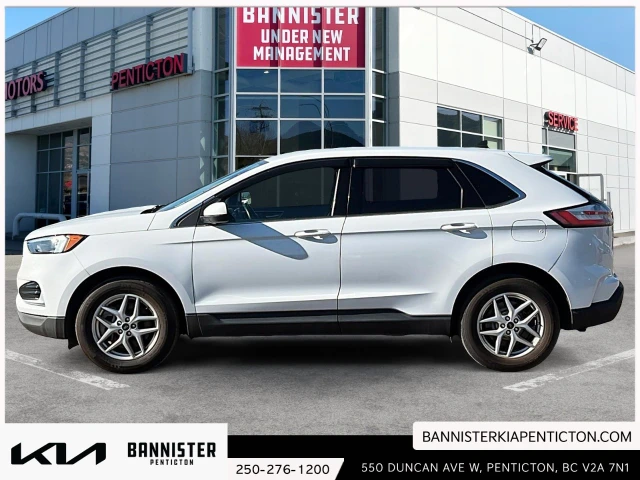 2023 Ford Edge SEL AWD, biela, 73 820 km, dovoz Kanada — foto 5 z 20