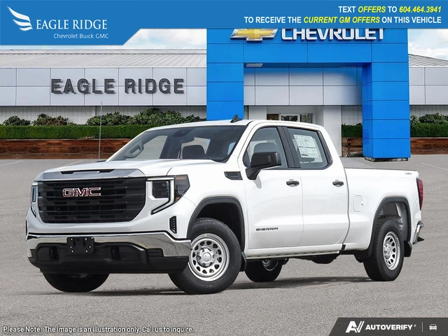 2026 GMC Sierra 1500 Pro, biela, 1 km, dovoz Kanada — foto 1