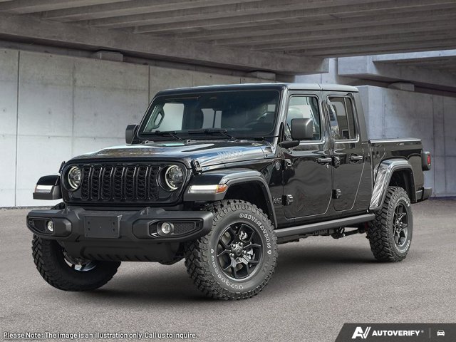 2026 Jeep Gladiator Willys, čierna, dovoz Kanada — foto 1 z 20 2026 Jeep Gladiator Willys, čierna, dovoz Kanada — foto 1 z 20