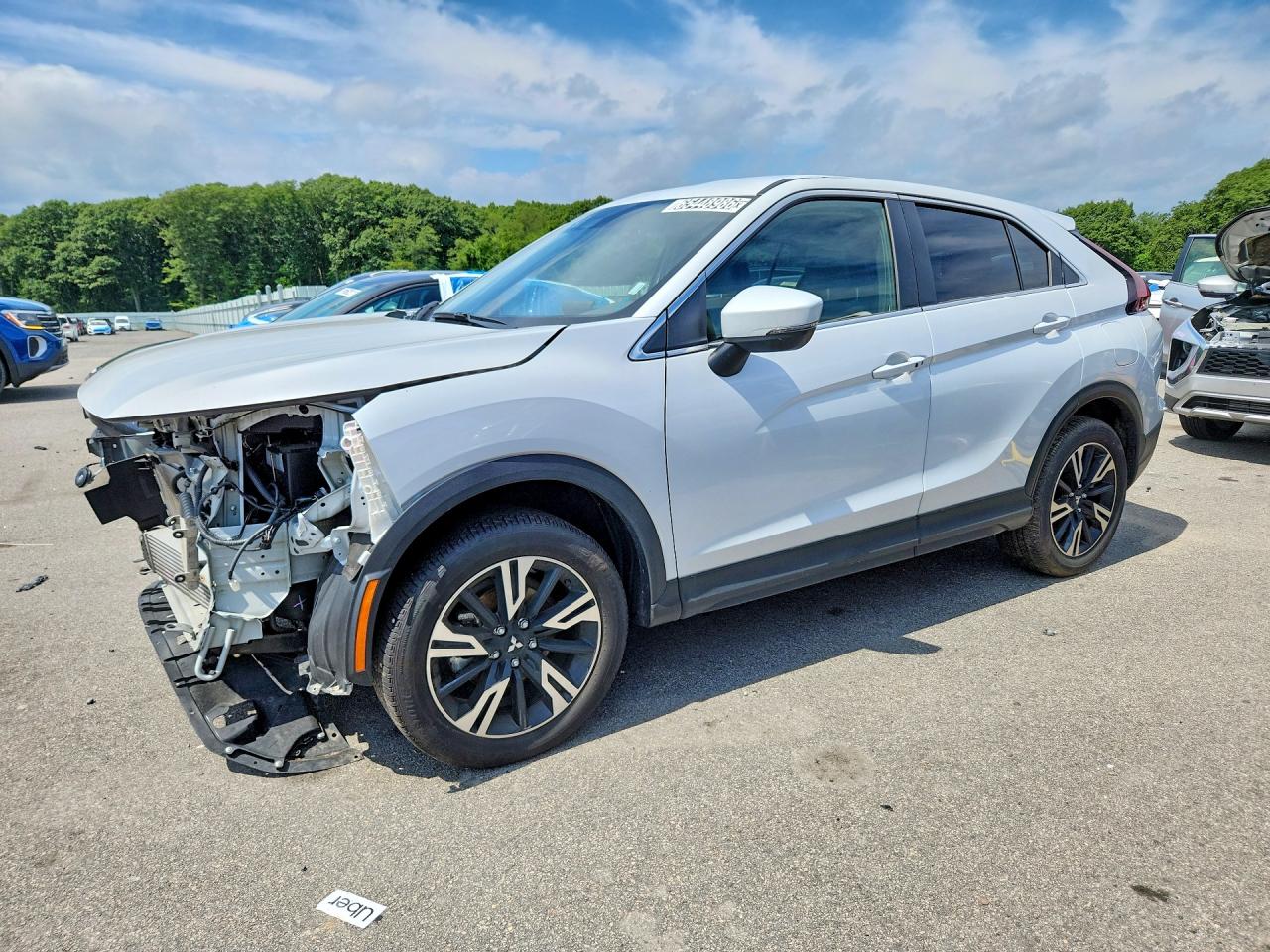 2025 Mitsubishi ECLIPSE CROSS, biela, 39 461 km, dovoz USA — foto 1
