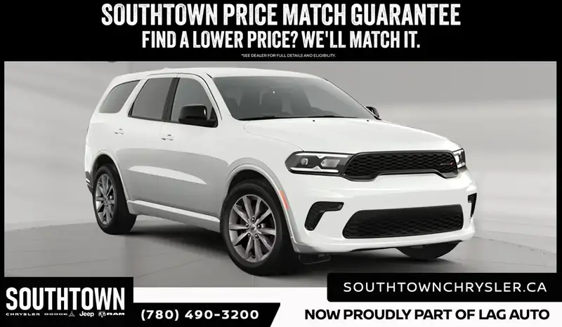 2027 Dodge Durango SXT, bílá, 0 km, dovoz Kanada — foto 1