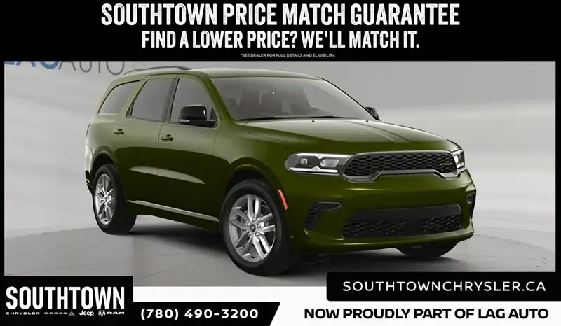 2027 Dodge Durango GT PLUS, zelená, 0 km, dovoz Kanada — foto 1