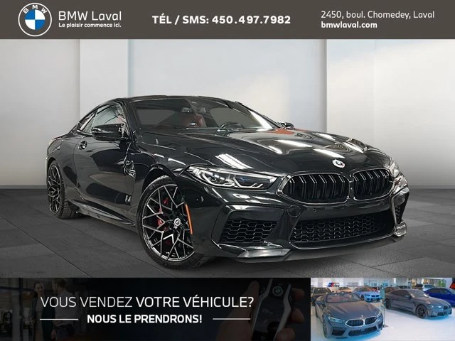 2023 BMW M8 Competition, čierna, 30 523 km, dovoz Kanada — foto 1 z 20 2023 BMW M8 Competition, čierna, 30 523 km, dovoz Kanada — foto 1 z 20