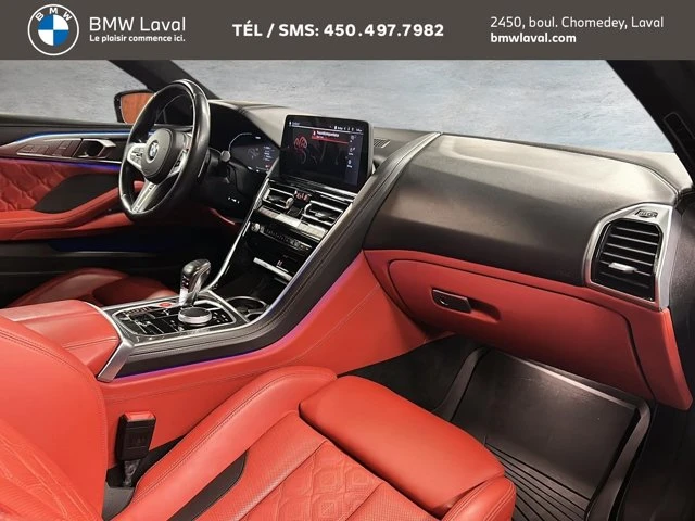 2023 BMW M8 Competition, čierna, 30 523 km, dovoz Kanada — foto 10 z 20
