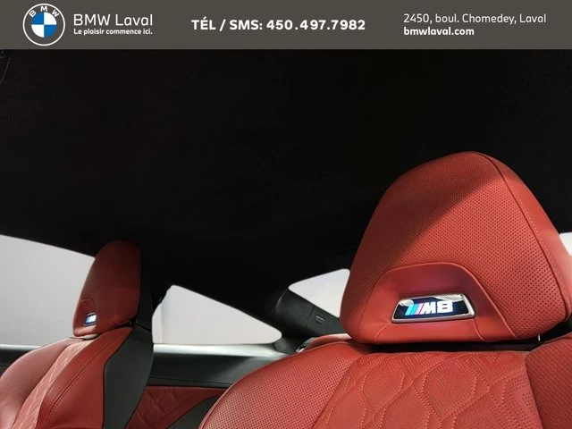 2023 BMW M8 Competition, čierna, 30 523 km, dovoz Kanada — foto 13 z 20